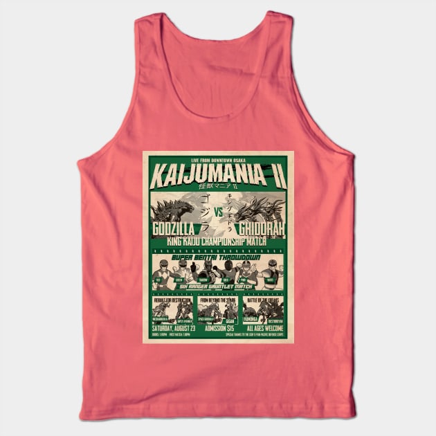 Kaijumania II Tank Top by patrickkingart